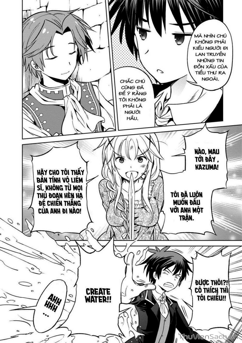 Truyện Tranh Hãy Ban Phúc Lành Cho Thế Giới Tuyệt Vời Này! trang 6