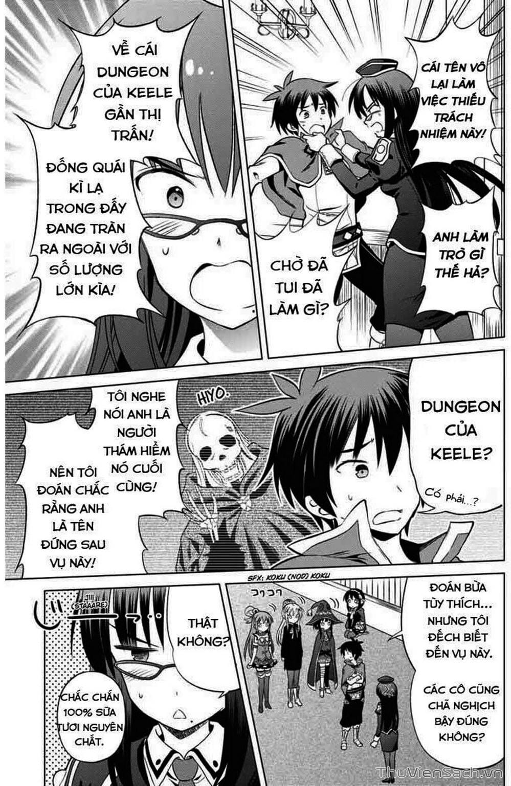 Truyện Tranh Hãy Ban Phúc Lành Cho Thế Giới Tuyệt Vời Này! trang 6