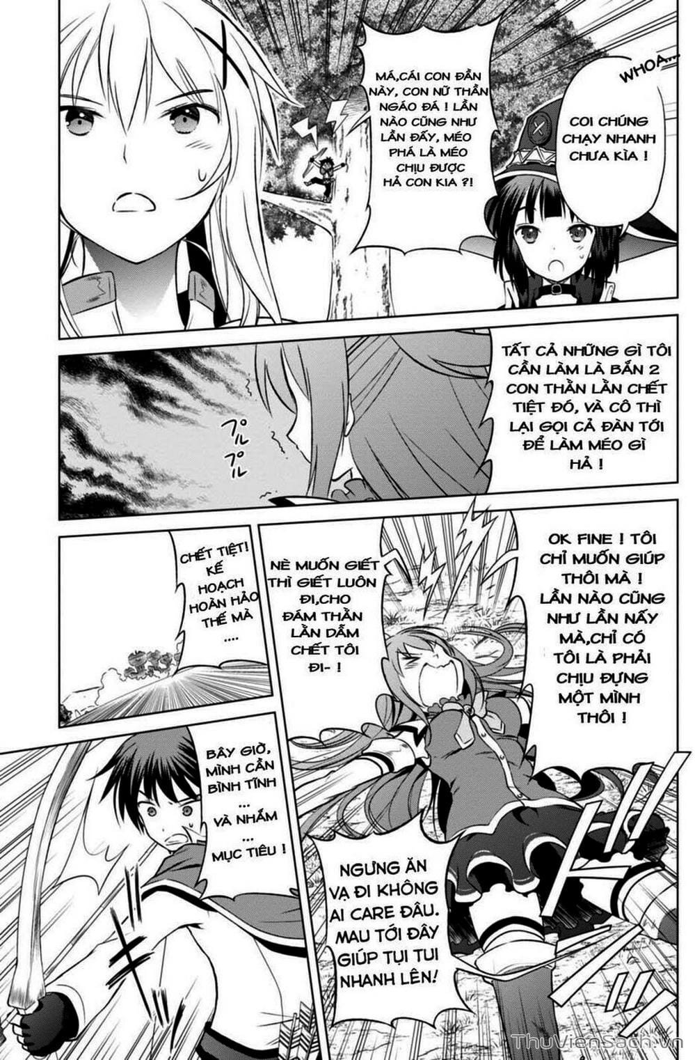 Truyện Tranh Hãy Ban Phúc Lành Cho Thế Giới Tuyệt Vời Này! trang 6
