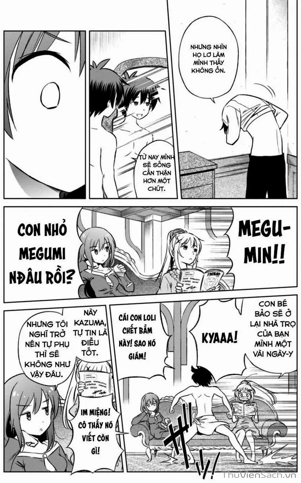 Truyện Tranh Hãy Ban Phúc Lành Cho Thế Giới Tuyệt Vời Này! trang 6