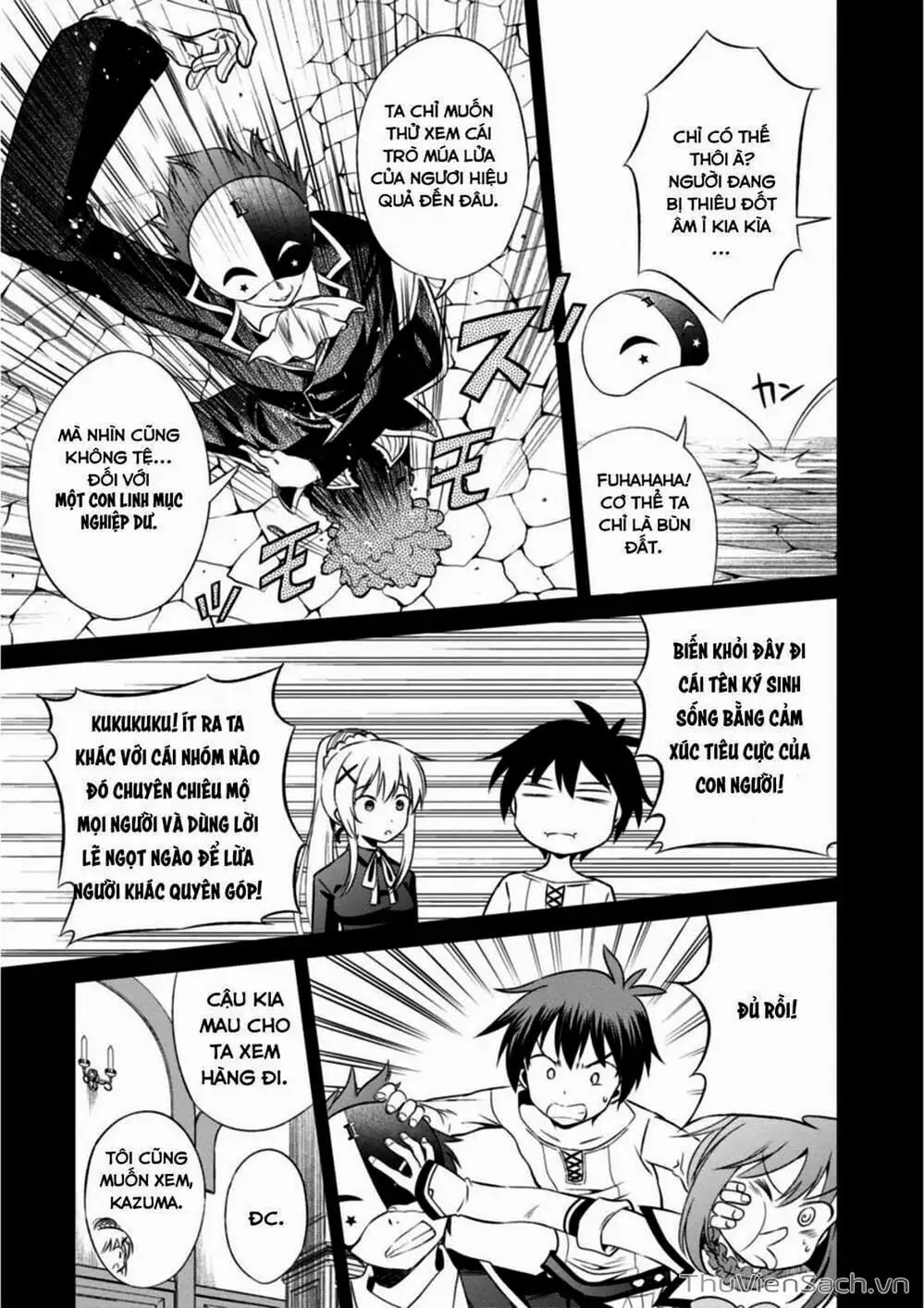 Truyện Tranh Hãy Ban Phúc Lành Cho Thế Giới Tuyệt Vời Này! trang 6