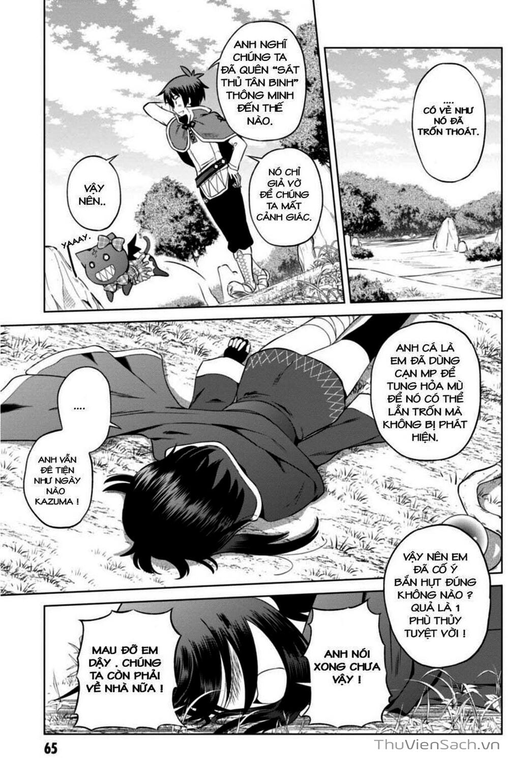 Truyện Tranh Hãy Ban Phúc Lành Cho Thế Giới Tuyệt Vời Này! trang 6