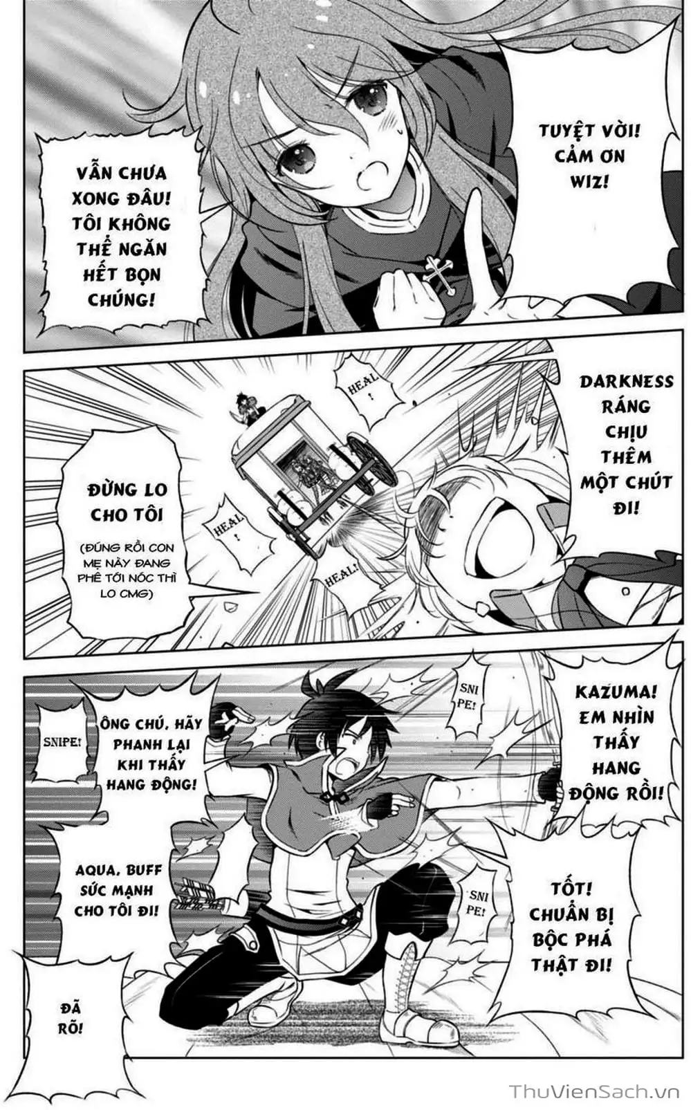 Truyện Tranh Hãy Ban Phúc Lành Cho Thế Giới Tuyệt Vời Này! trang 6