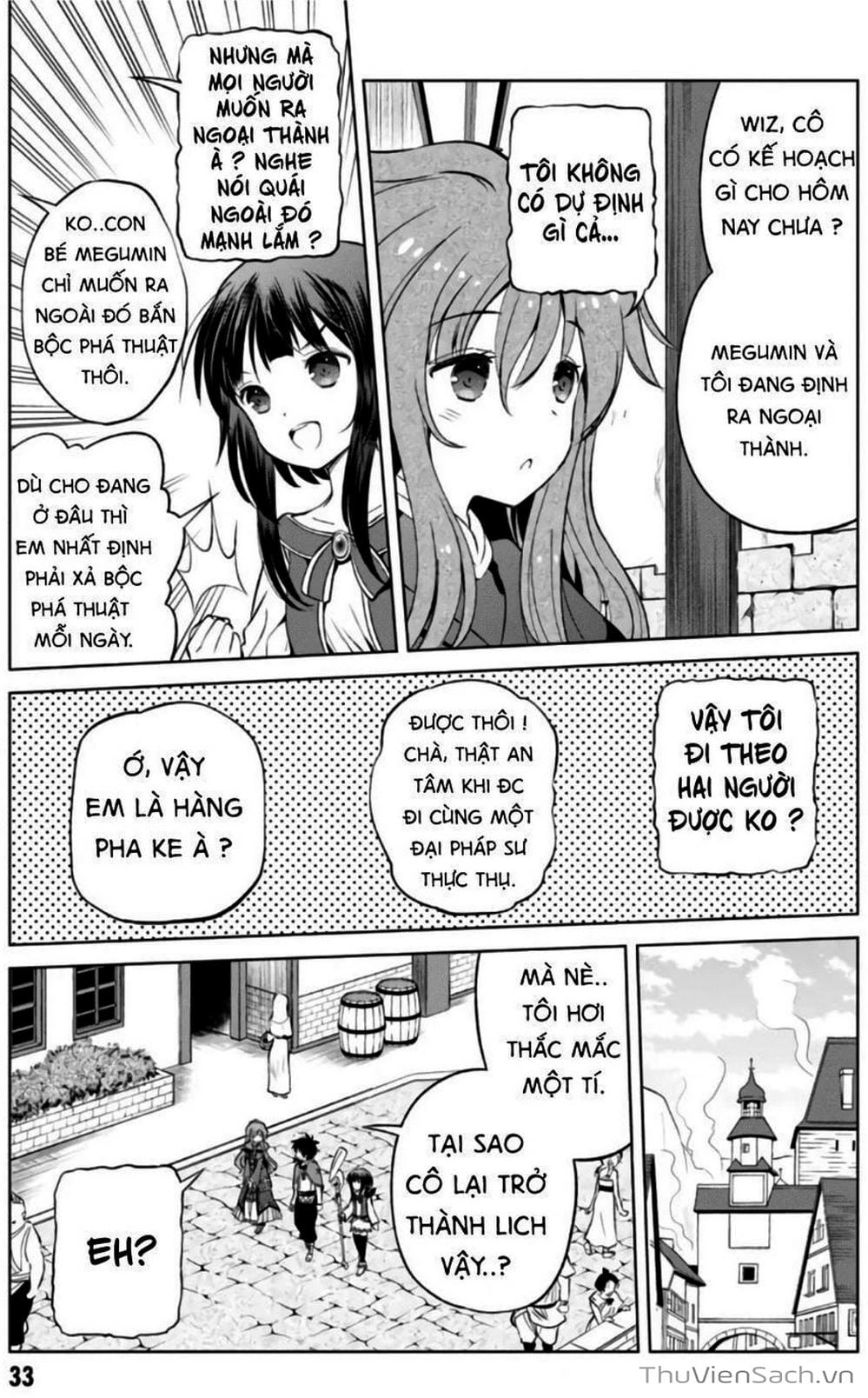 Truyện Tranh Hãy Ban Phúc Lành Cho Thế Giới Tuyệt Vời Này! trang 6