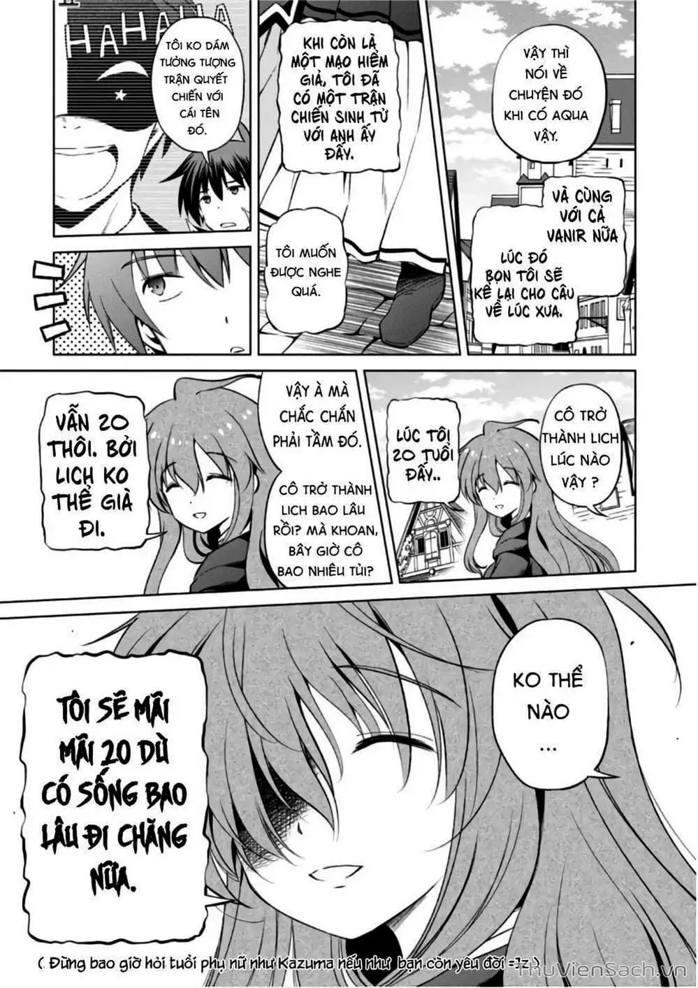 Truyện Tranh Hãy Ban Phúc Lành Cho Thế Giới Tuyệt Vời Này! trang 6