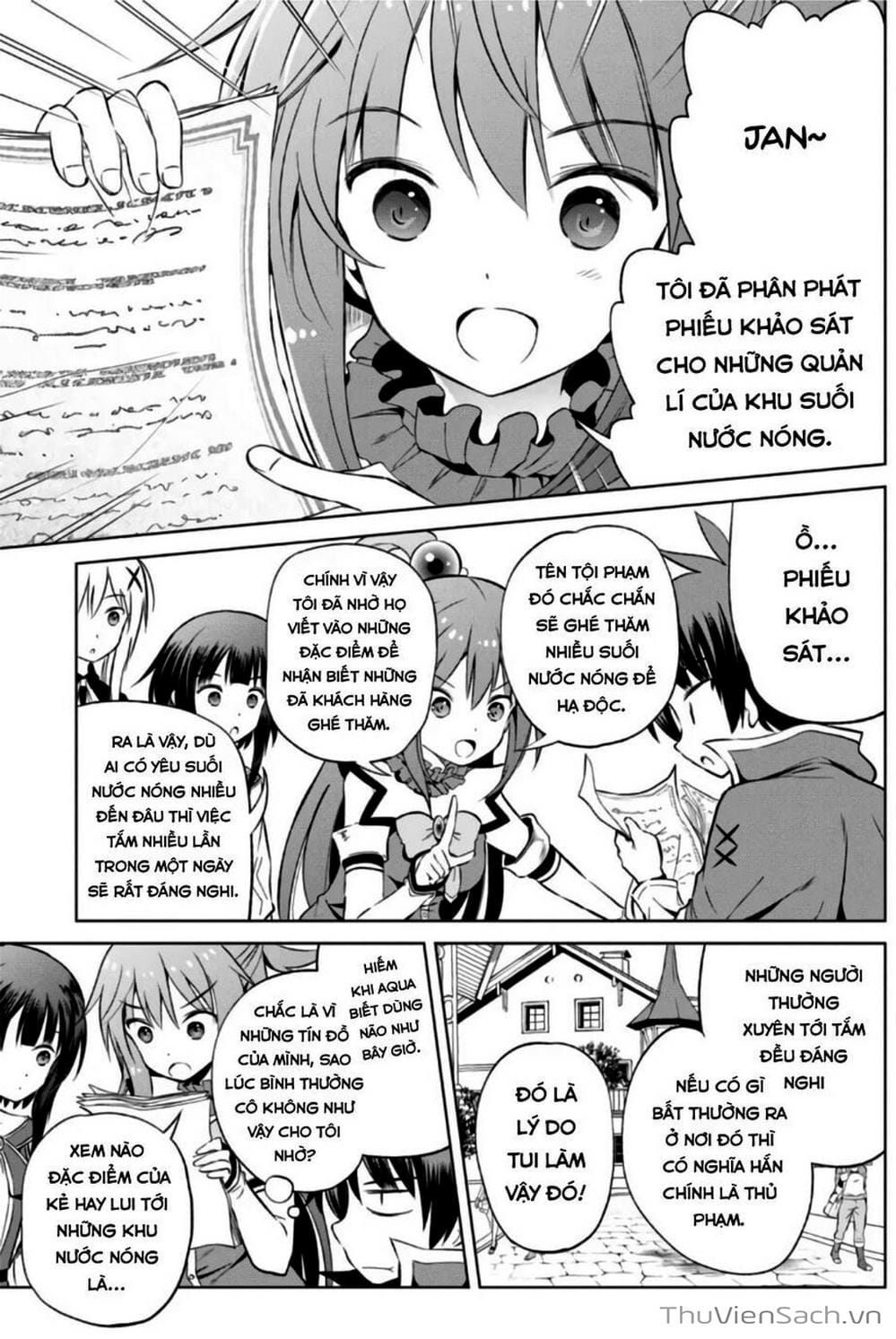 Truyện Tranh Hãy Ban Phúc Lành Cho Thế Giới Tuyệt Vời Này! trang 6