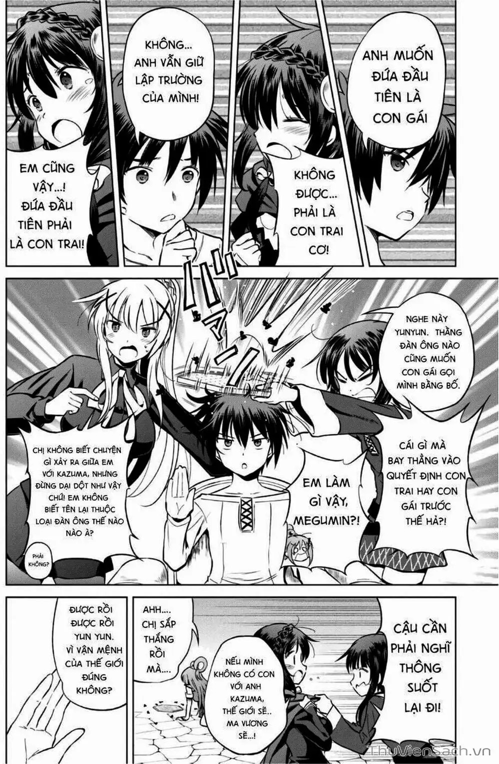 Truyện Tranh Hãy Ban Phúc Lành Cho Thế Giới Tuyệt Vời Này! trang 6