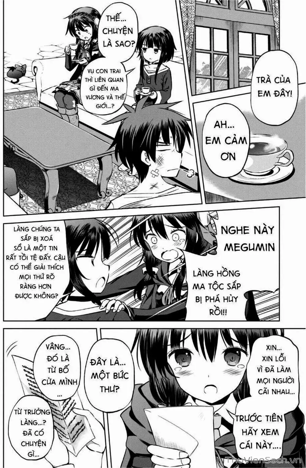 Truyện Tranh Hãy Ban Phúc Lành Cho Thế Giới Tuyệt Vời Này! trang 6