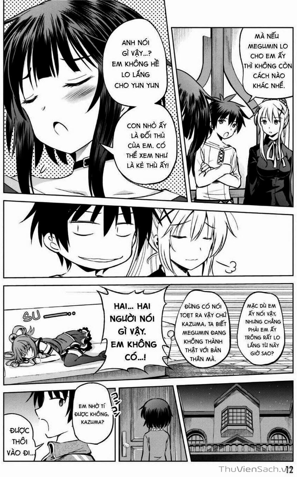 Truyện Tranh Hãy Ban Phúc Lành Cho Thế Giới Tuyệt Vời Này! trang 6