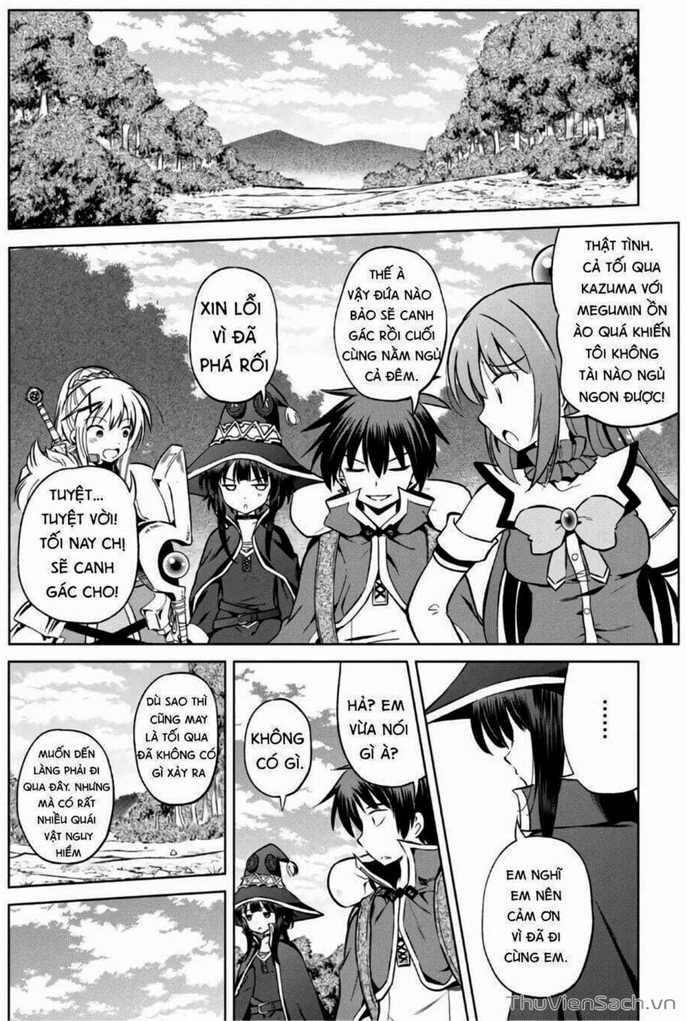 Truyện Tranh Hãy Ban Phúc Lành Cho Thế Giới Tuyệt Vời Này! trang 6