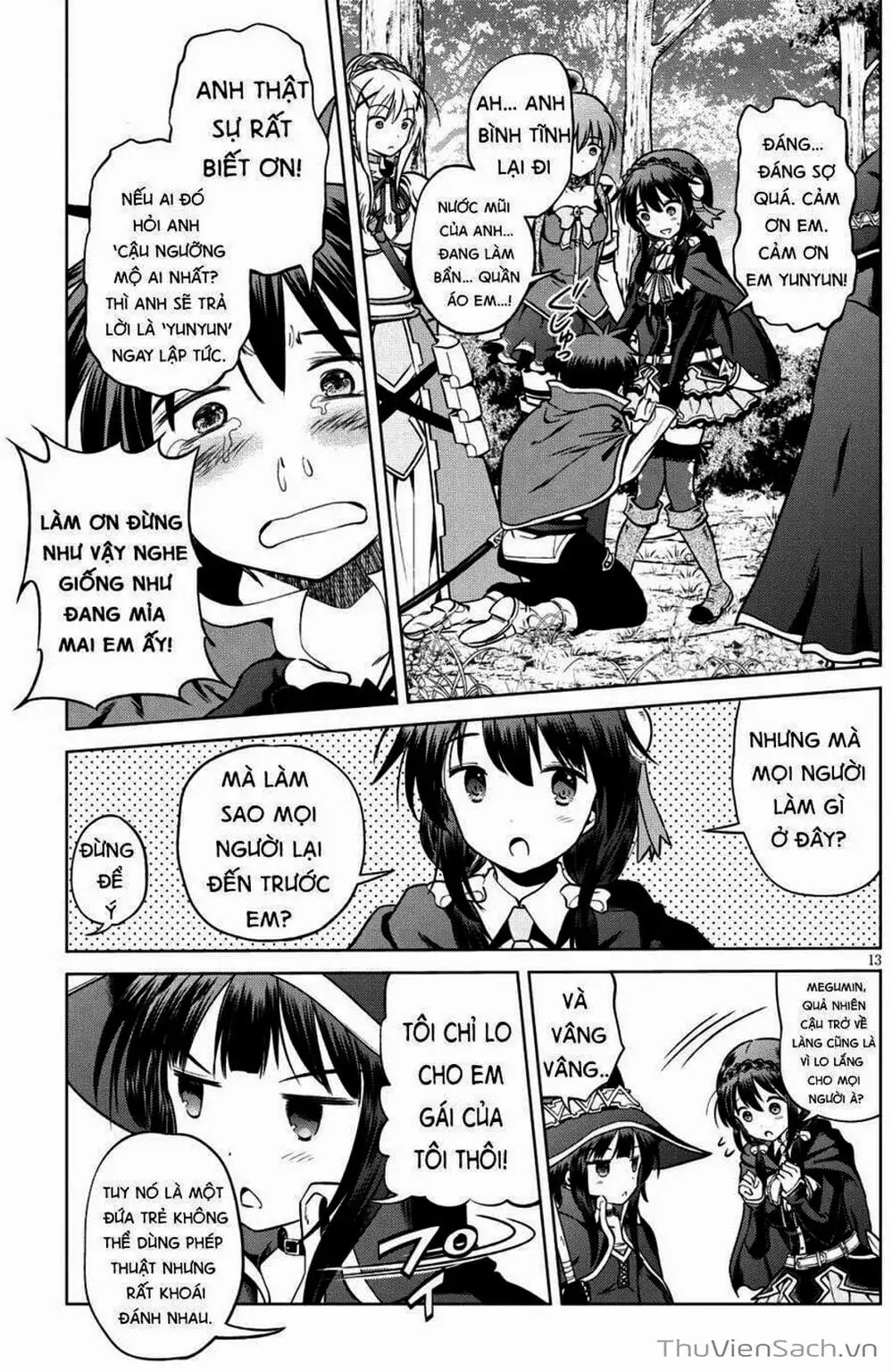 Truyện Tranh Hãy Ban Phúc Lành Cho Thế Giới Tuyệt Vời Này! trang 6