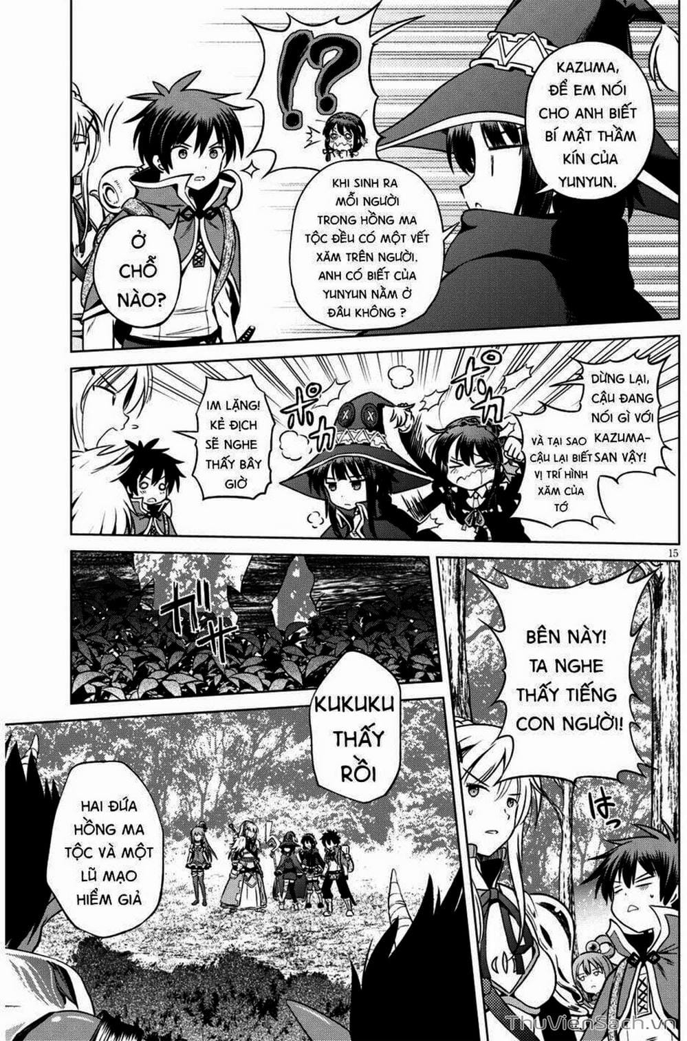 Truyện Tranh Hãy Ban Phúc Lành Cho Thế Giới Tuyệt Vời Này! trang 6