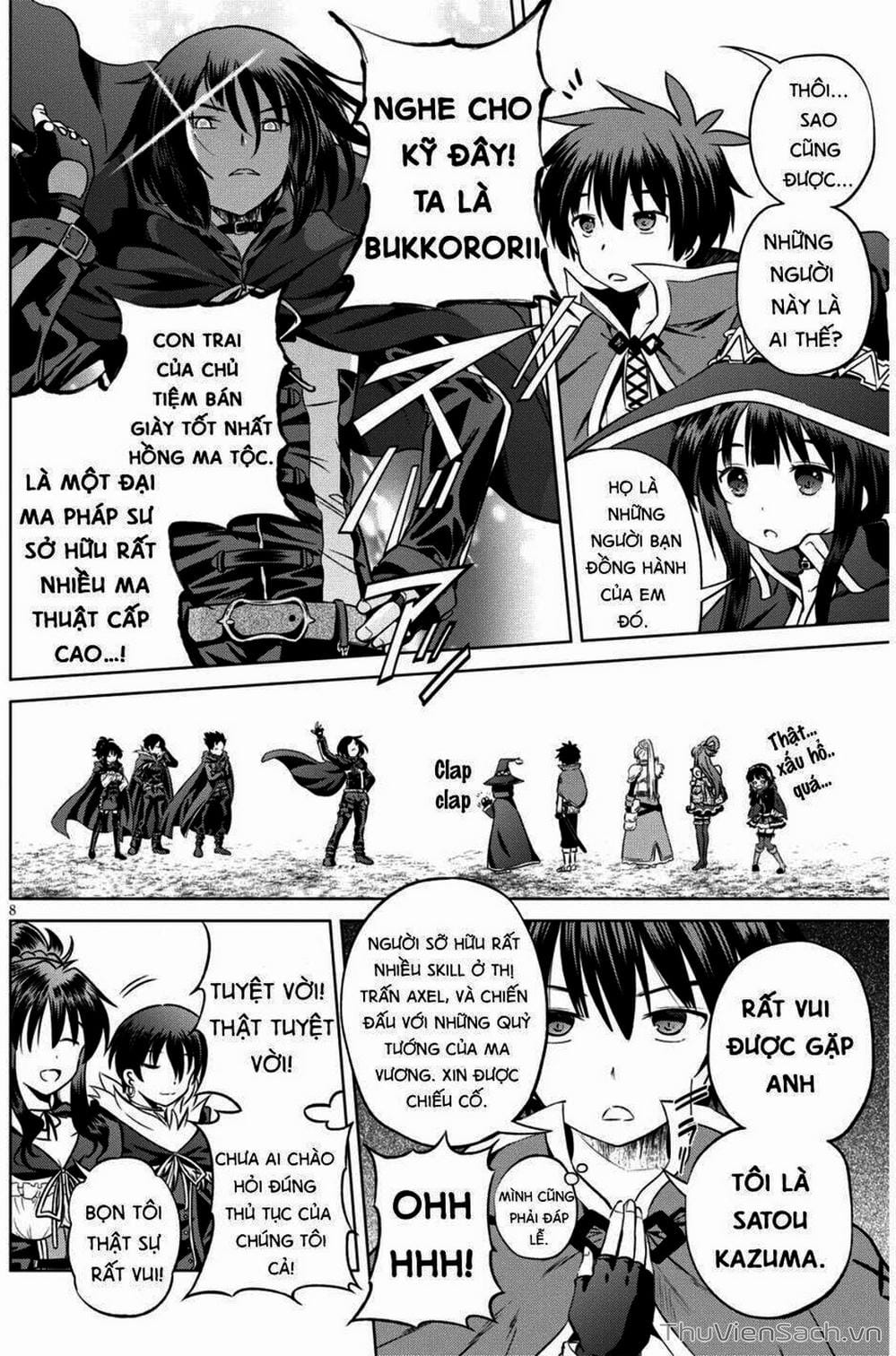 Truyện Tranh Hãy Ban Phúc Lành Cho Thế Giới Tuyệt Vời Này! trang 6