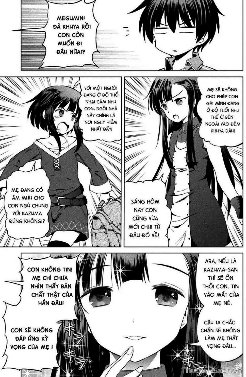 Truyện Tranh Hãy Ban Phúc Lành Cho Thế Giới Tuyệt Vời Này! trang 6