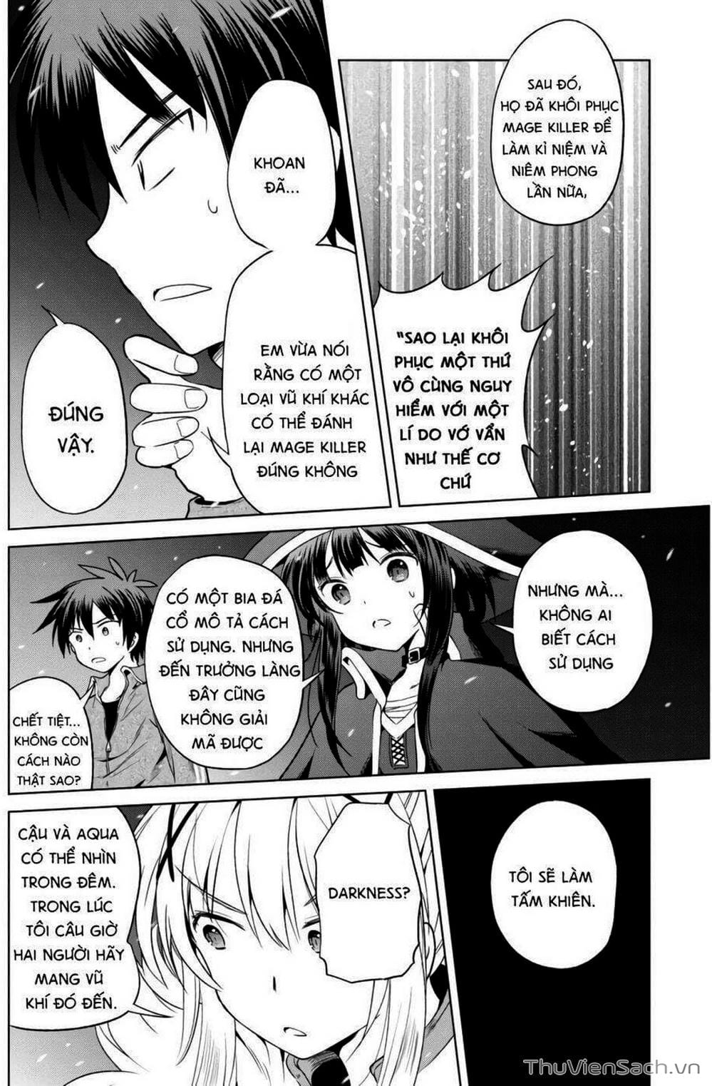 Truyện Tranh Hãy Ban Phúc Lành Cho Thế Giới Tuyệt Vời Này! trang 6