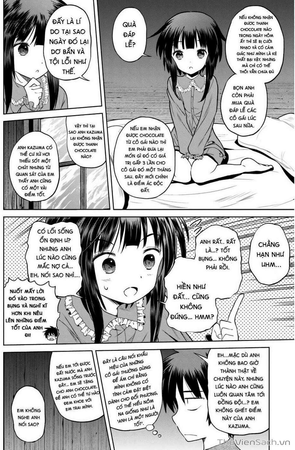 Truyện Tranh Hãy Ban Phúc Lành Cho Thế Giới Tuyệt Vời Này! trang 6