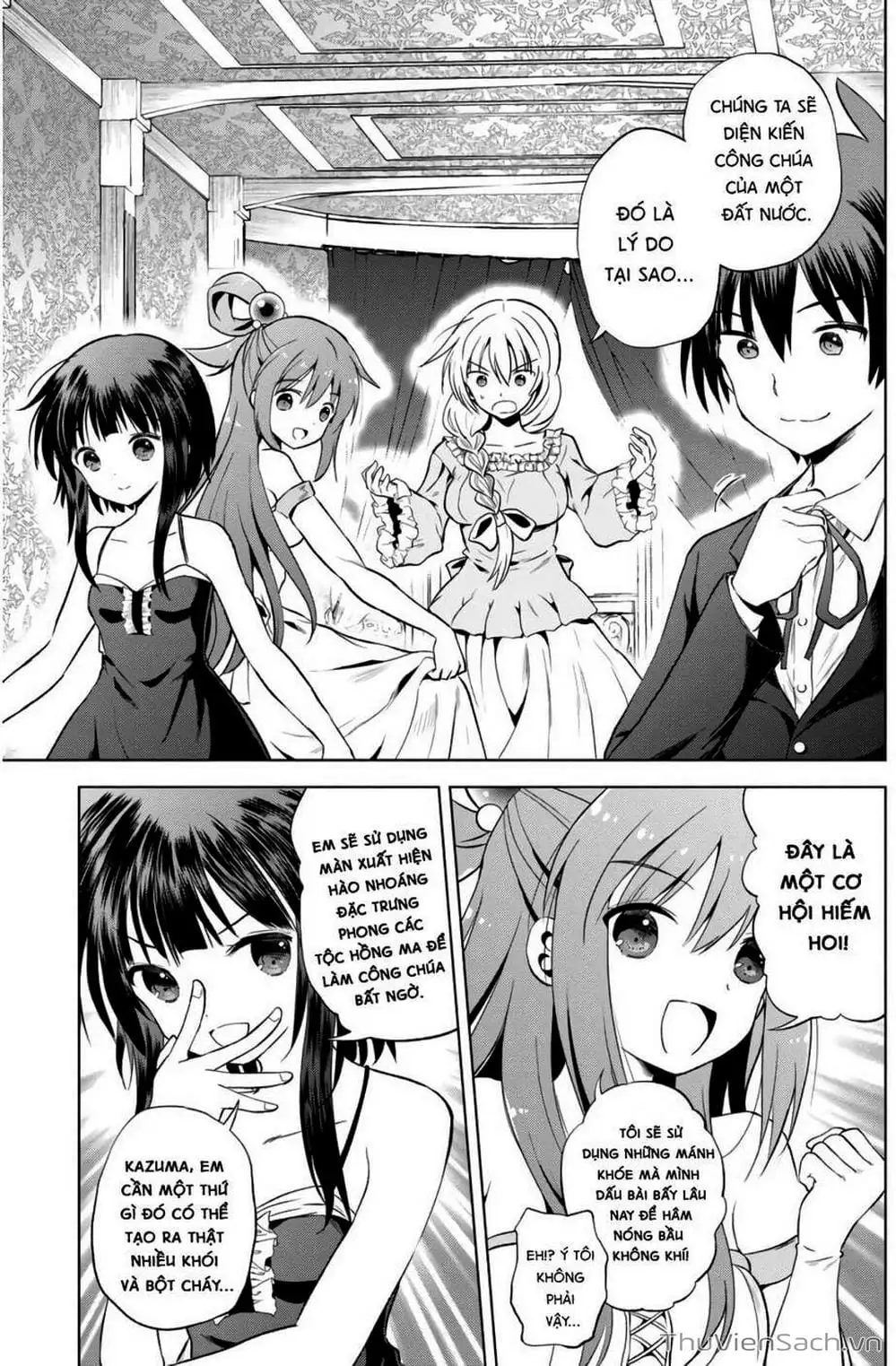 Truyện Tranh Hãy Ban Phúc Lành Cho Thế Giới Tuyệt Vời Này! trang 6