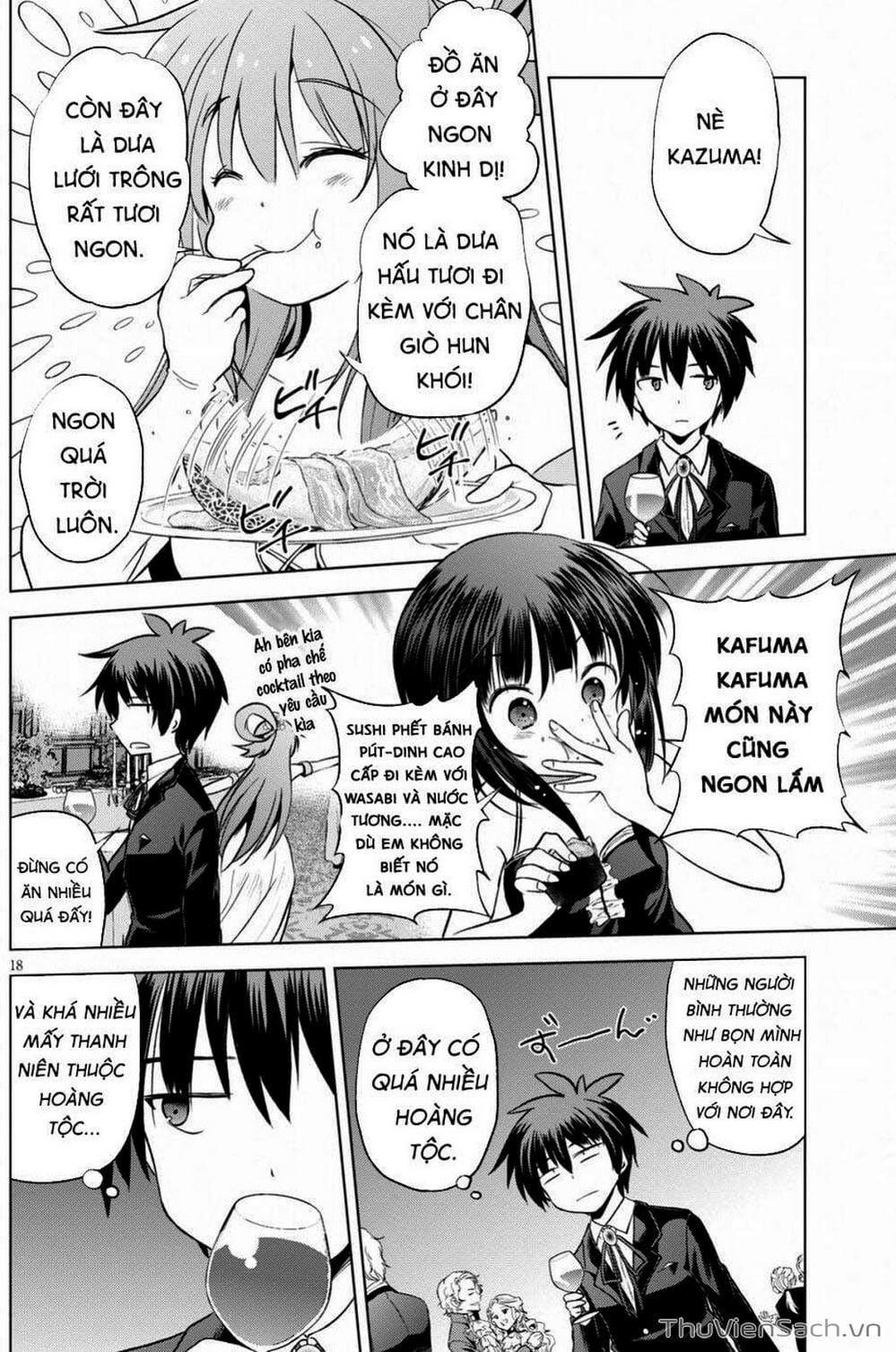 Truyện Tranh Hãy Ban Phúc Lành Cho Thế Giới Tuyệt Vời Này! trang 6