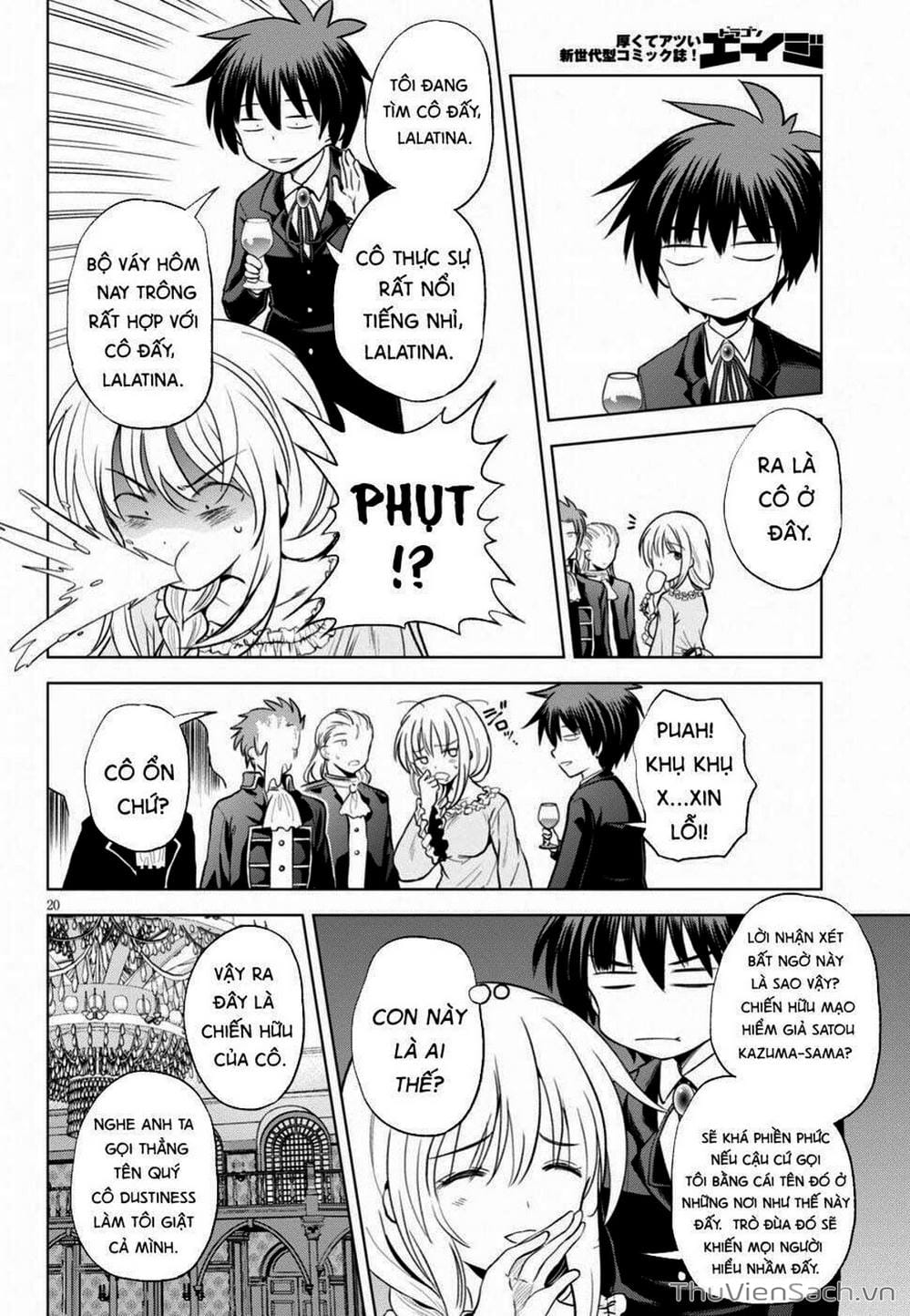 Truyện Tranh Hãy Ban Phúc Lành Cho Thế Giới Tuyệt Vời Này! trang 6