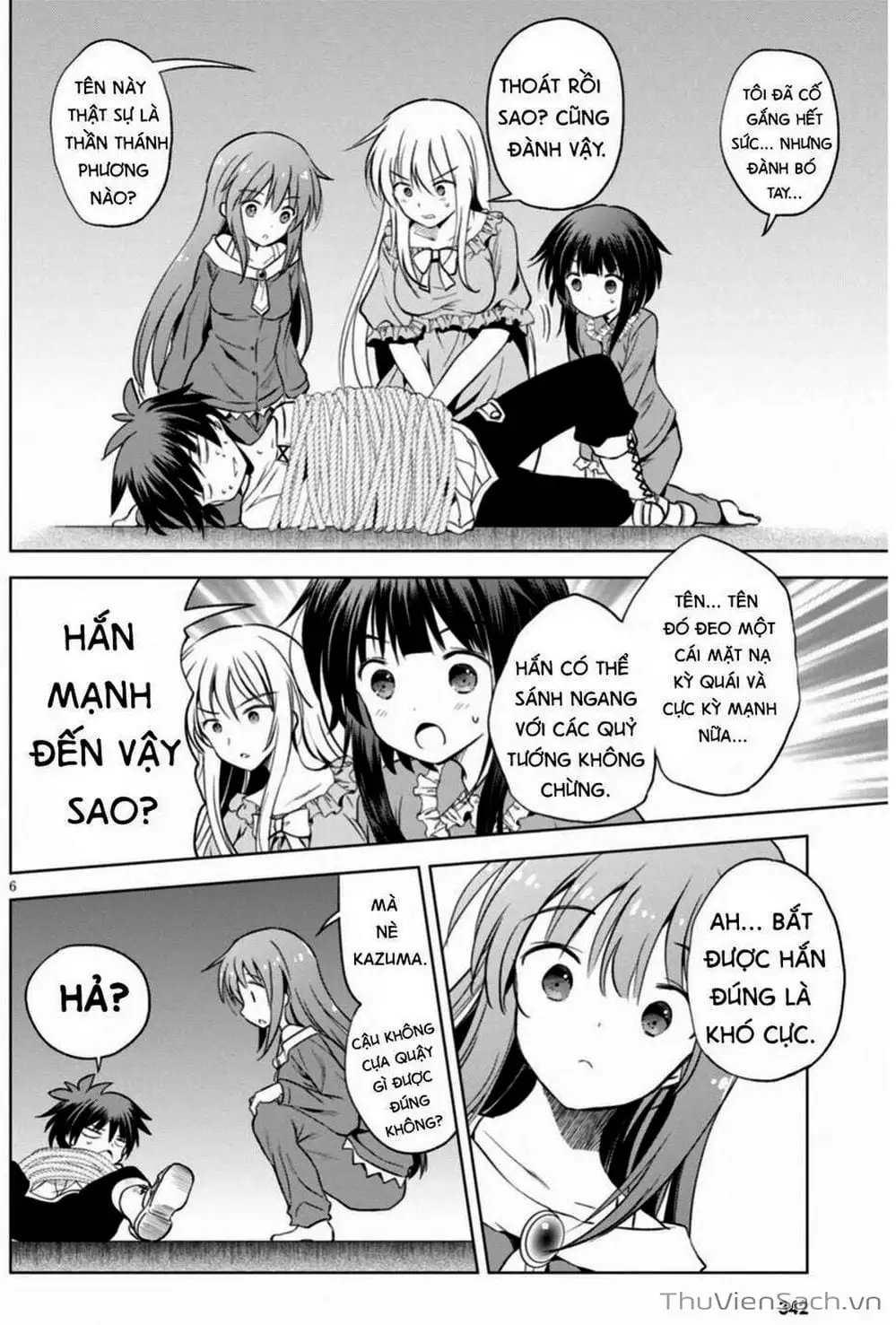 Truyện Tranh Hãy Ban Phúc Lành Cho Thế Giới Tuyệt Vời Này! trang 6