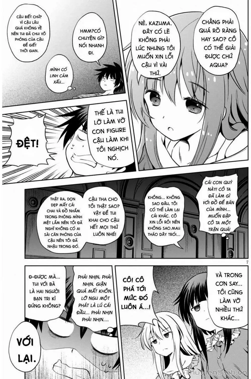 Truyện Tranh Hãy Ban Phúc Lành Cho Thế Giới Tuyệt Vời Này! trang 6