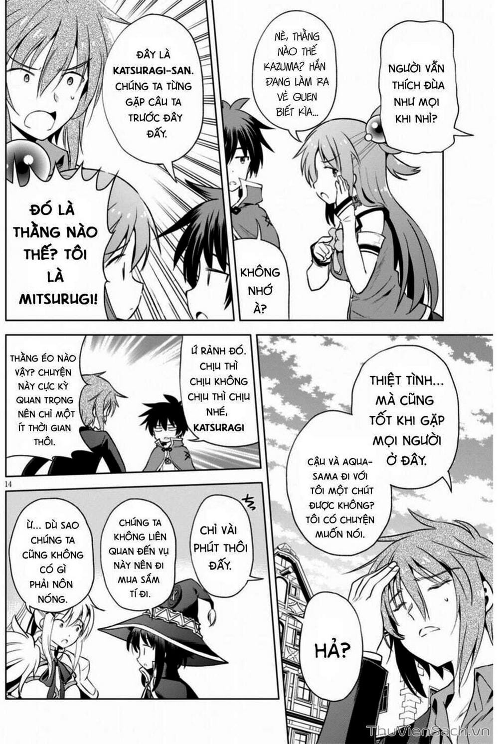 Truyện Tranh Hãy Ban Phúc Lành Cho Thế Giới Tuyệt Vời Này! trang 6