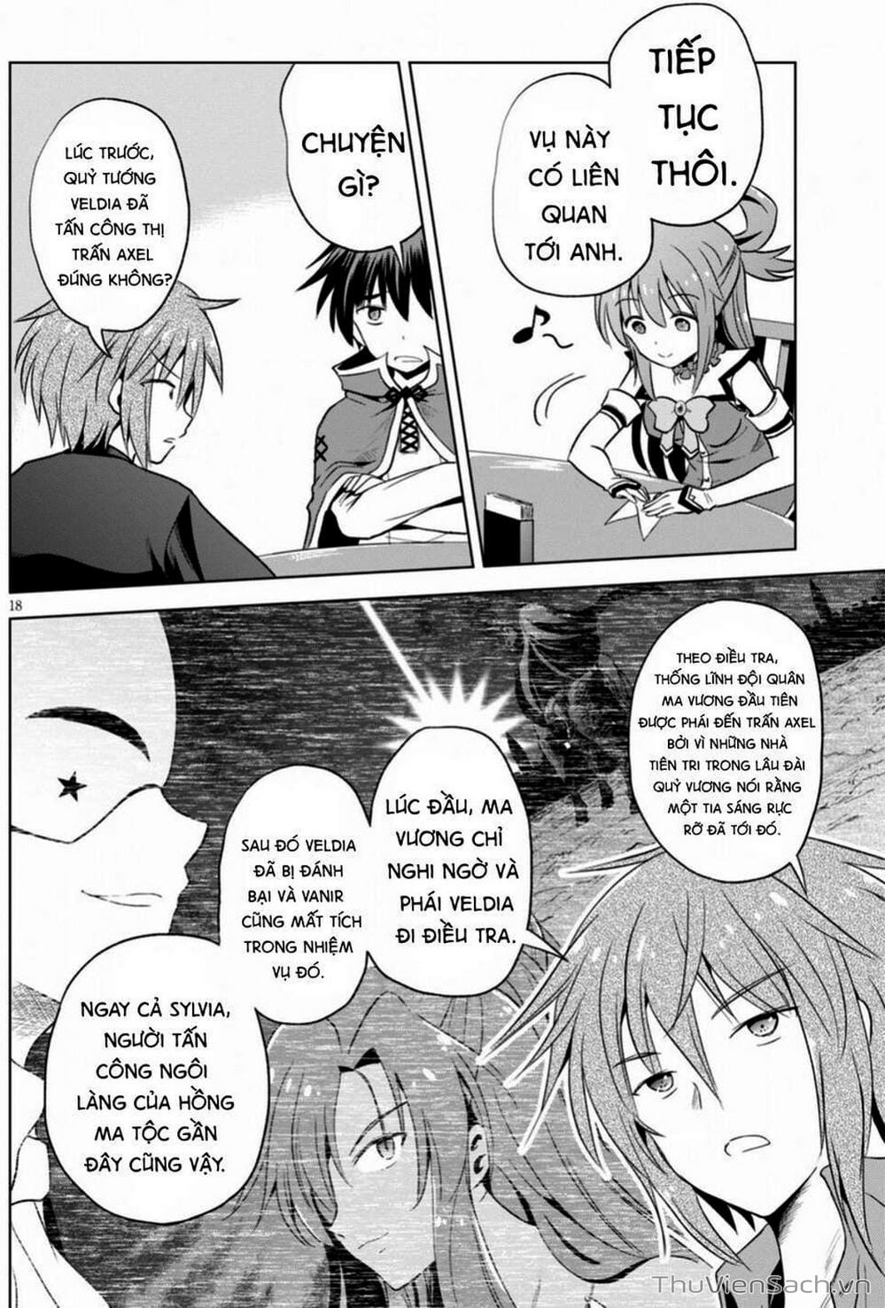 Truyện Tranh Hãy Ban Phúc Lành Cho Thế Giới Tuyệt Vời Này! trang 6