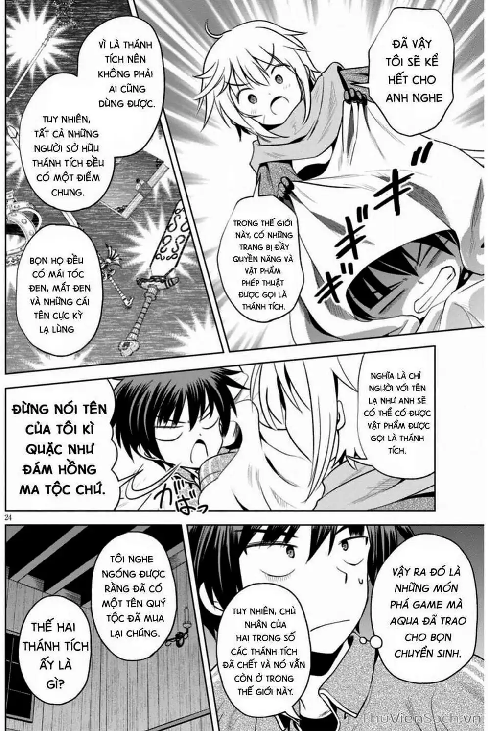 Truyện Tranh Hãy Ban Phúc Lành Cho Thế Giới Tuyệt Vời Này! trang 6