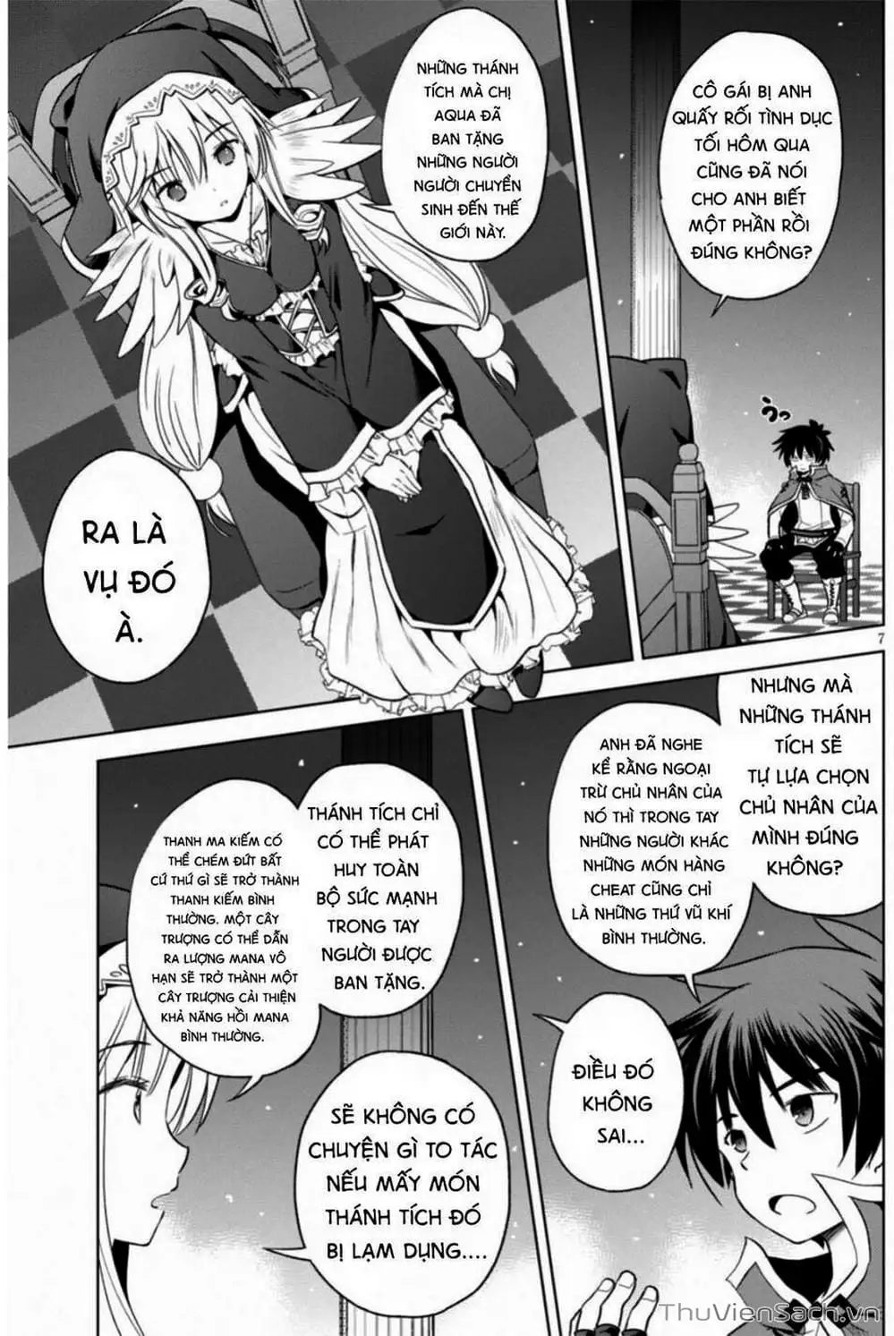 Truyện Tranh Hãy Ban Phúc Lành Cho Thế Giới Tuyệt Vời Này! trang 6