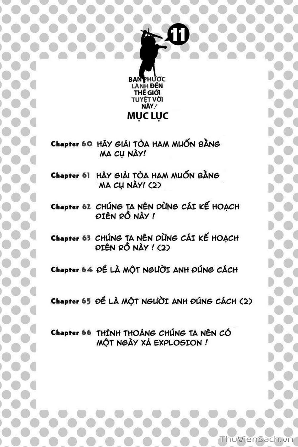 Truyện Tranh Hãy Ban Phúc Lành Cho Thế Giới Tuyệt Vời Này! trang 6