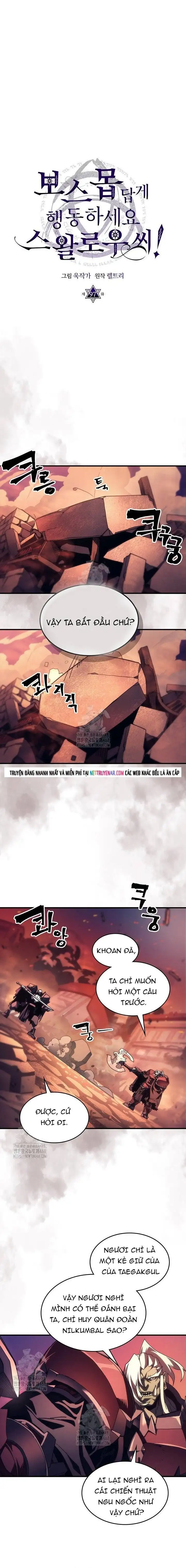 Truyện Tranh Hãy Hành Động Như Một Boss Đi Ngài Mr. Devourer trang 7