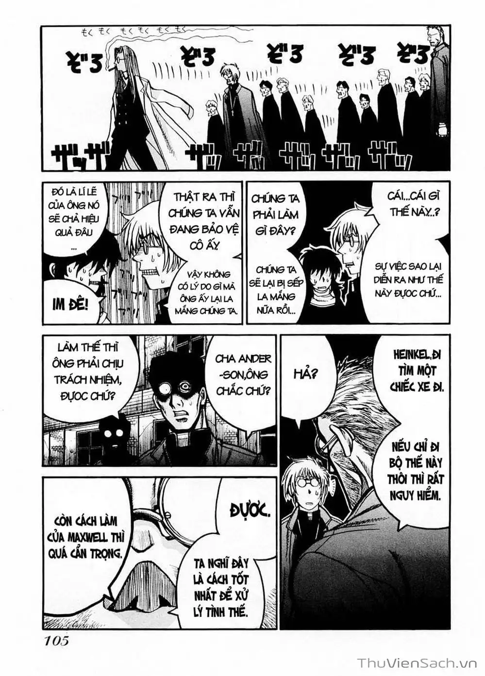 Truyện Tranh Kinh Tởm - Hellsing trang 7