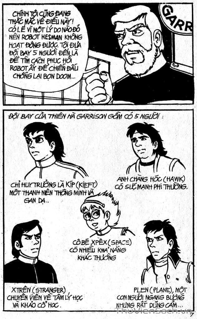 Truyện Tranh Dũng Sĩ Hesman trang 4