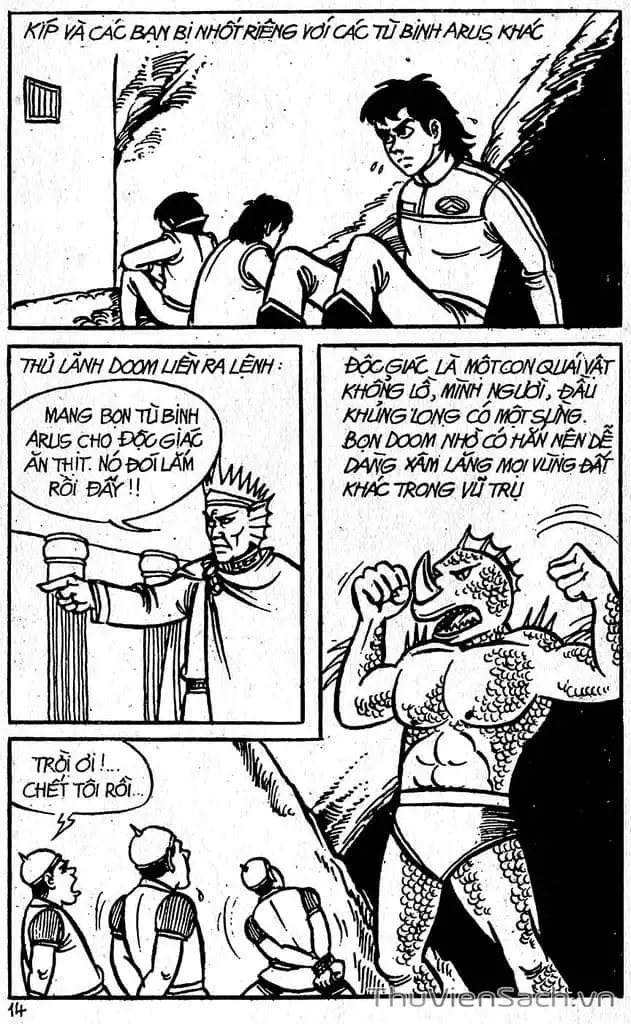 Truyện Tranh Dũng Sĩ Hesman trang 4