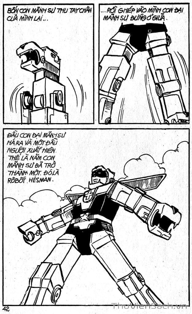 Truyện Tranh Dũng Sĩ Hesman trang 4