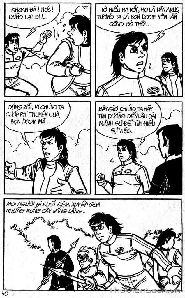 Truyện Tranh Dũng Sĩ Hesman trang 4