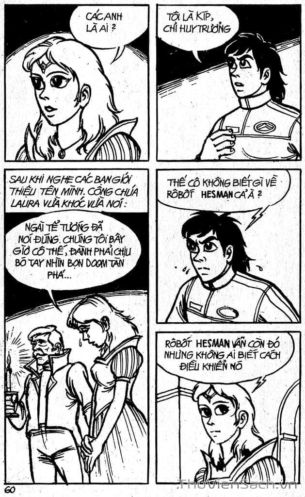 Truyện Tranh Dũng Sĩ Hesman trang 4