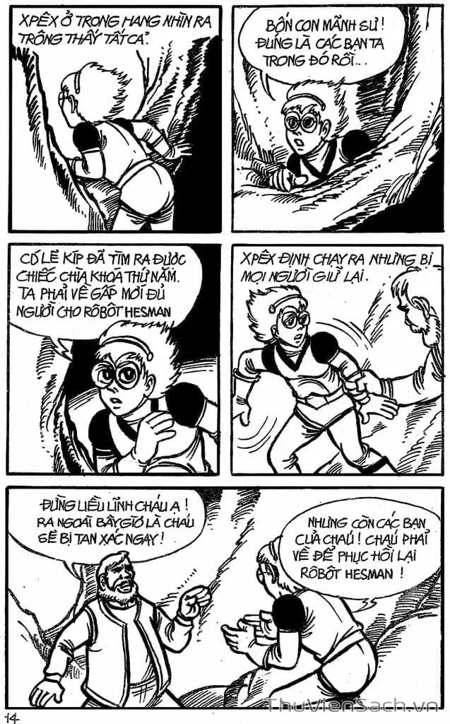 Truyện Tranh Dũng Sĩ Hesman trang 4