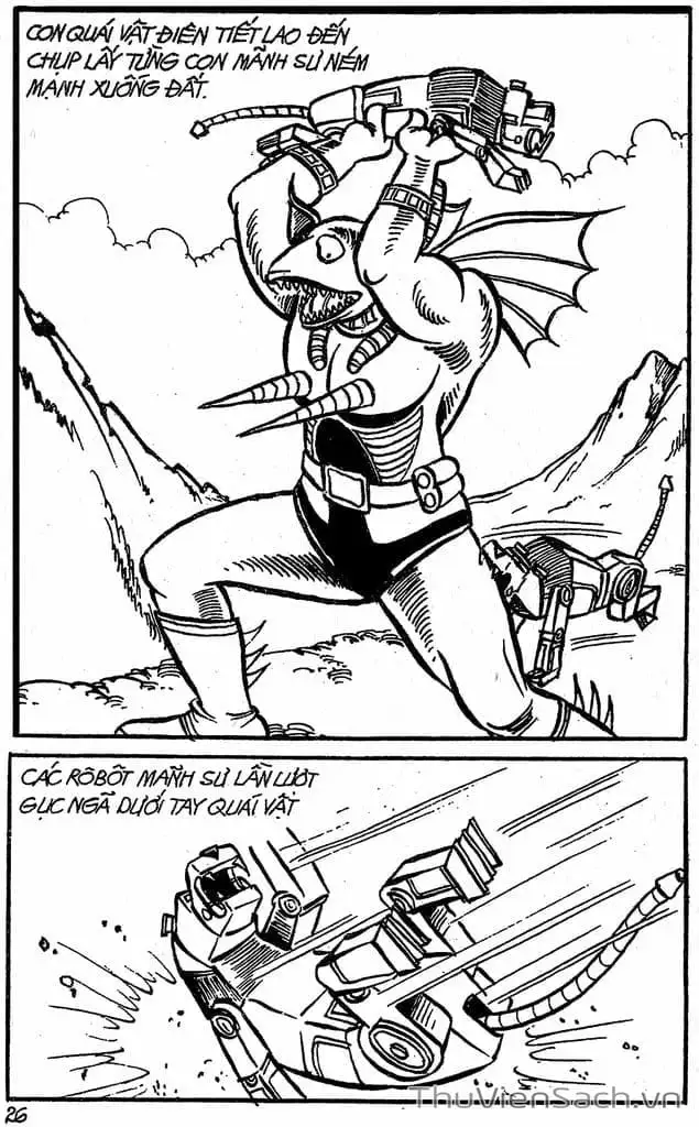 Truyện Tranh Dũng Sĩ Hesman trang 4
