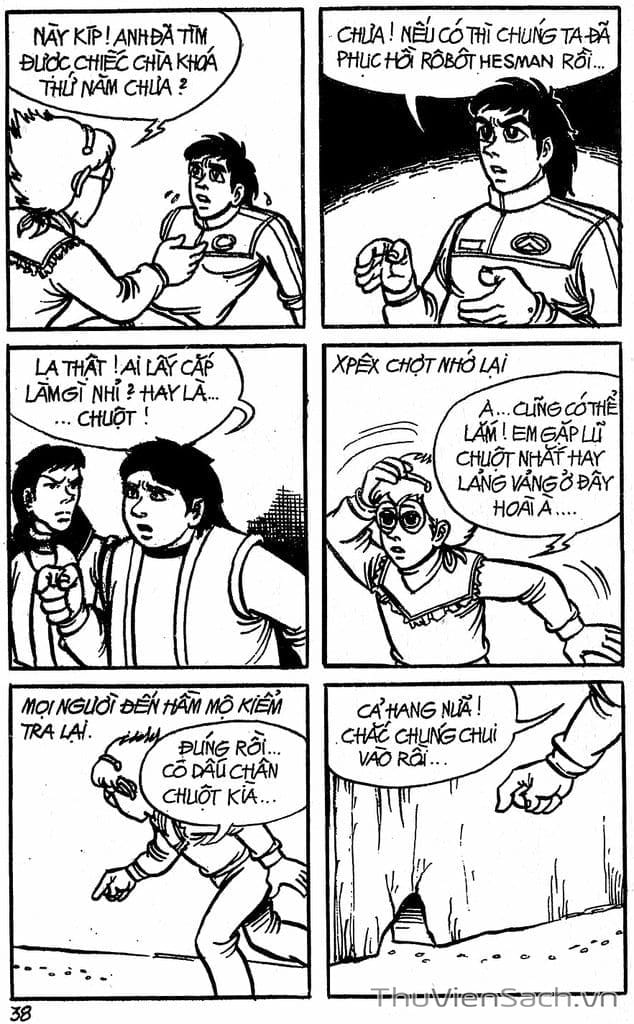 Truyện Tranh Dũng Sĩ Hesman trang 4