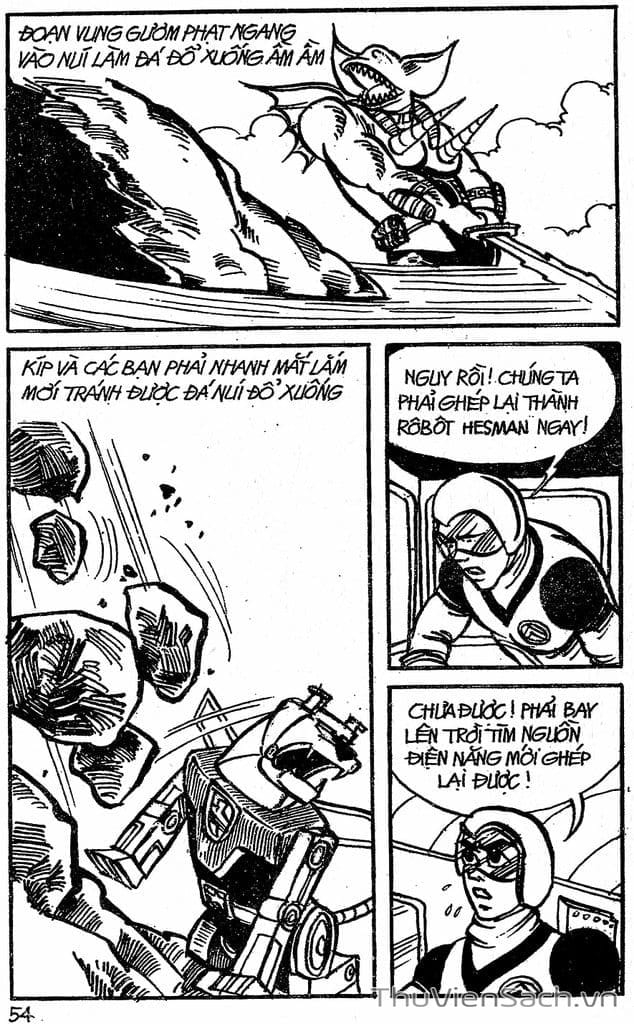 Truyện Tranh Dũng Sĩ Hesman trang 4
