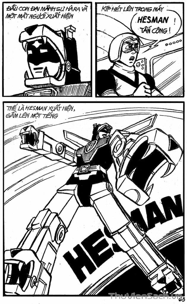Truyện Tranh Dũng Sĩ Hesman trang 4