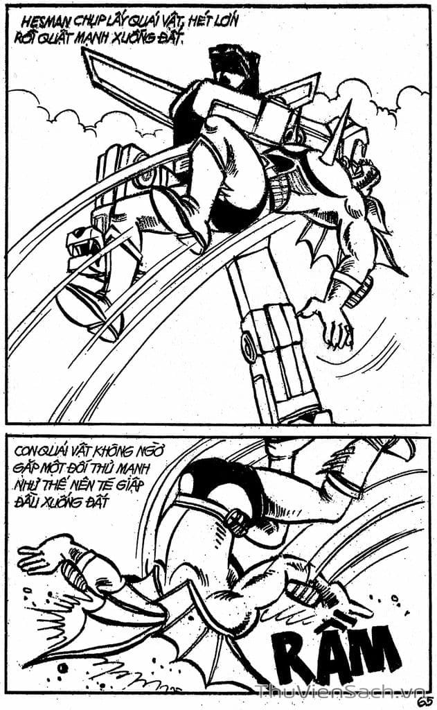 Truyện Tranh Dũng Sĩ Hesman trang 4