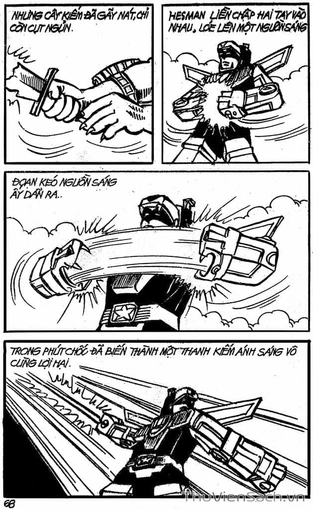 Truyện Tranh Dũng Sĩ Hesman trang 4