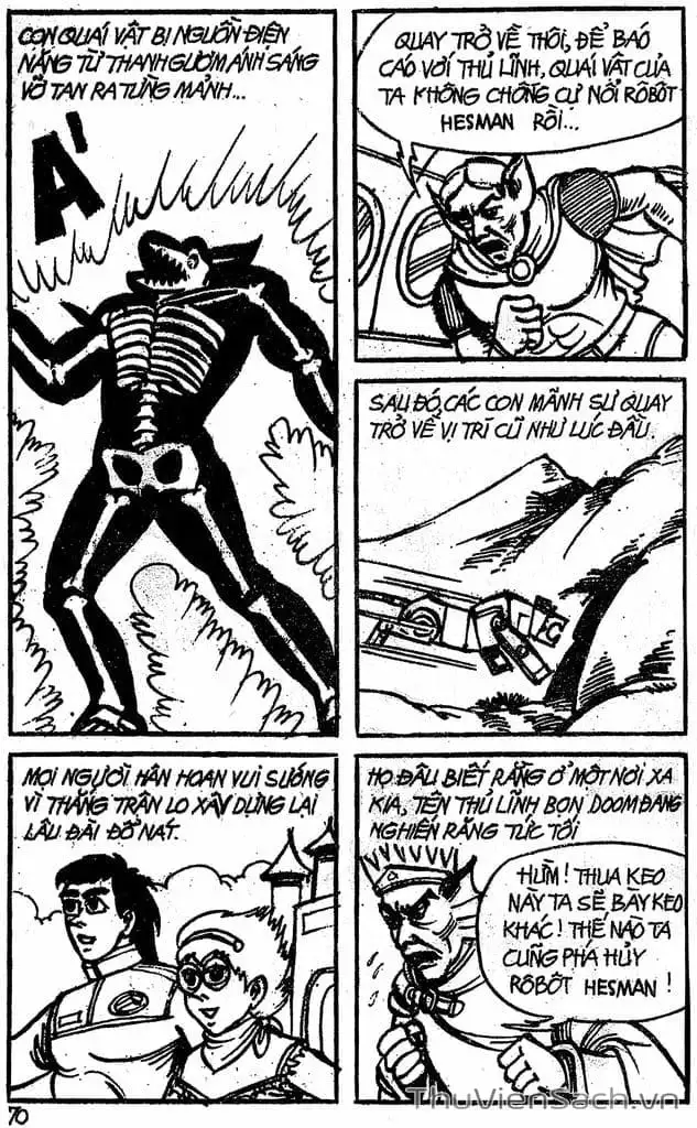 Truyện Tranh Dũng Sĩ Hesman trang 4