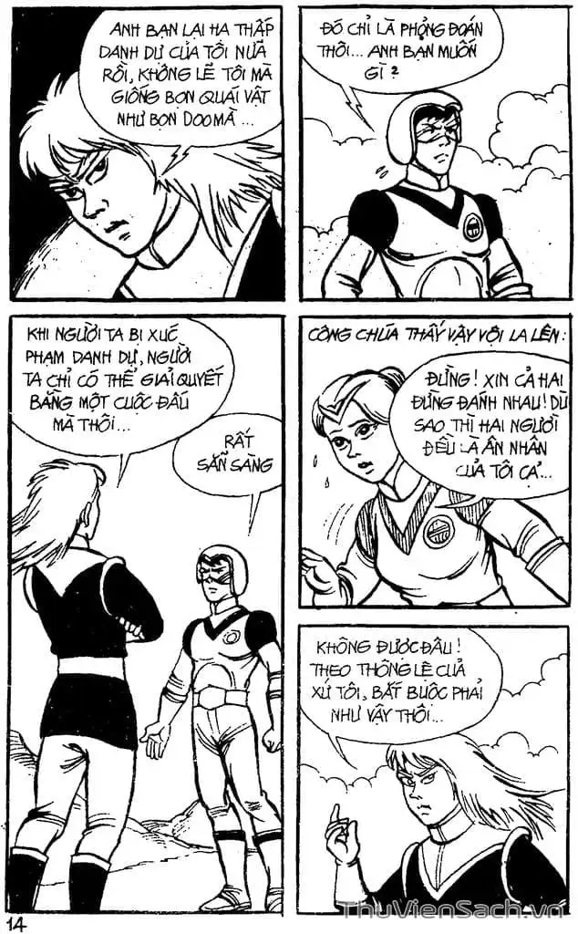 Truyện Tranh Dũng Sĩ Hesman trang 4