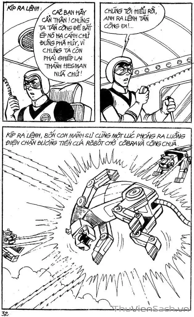 Truyện Tranh Dũng Sĩ Hesman trang 4