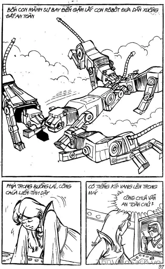 Truyện Tranh Dũng Sĩ Hesman trang 4