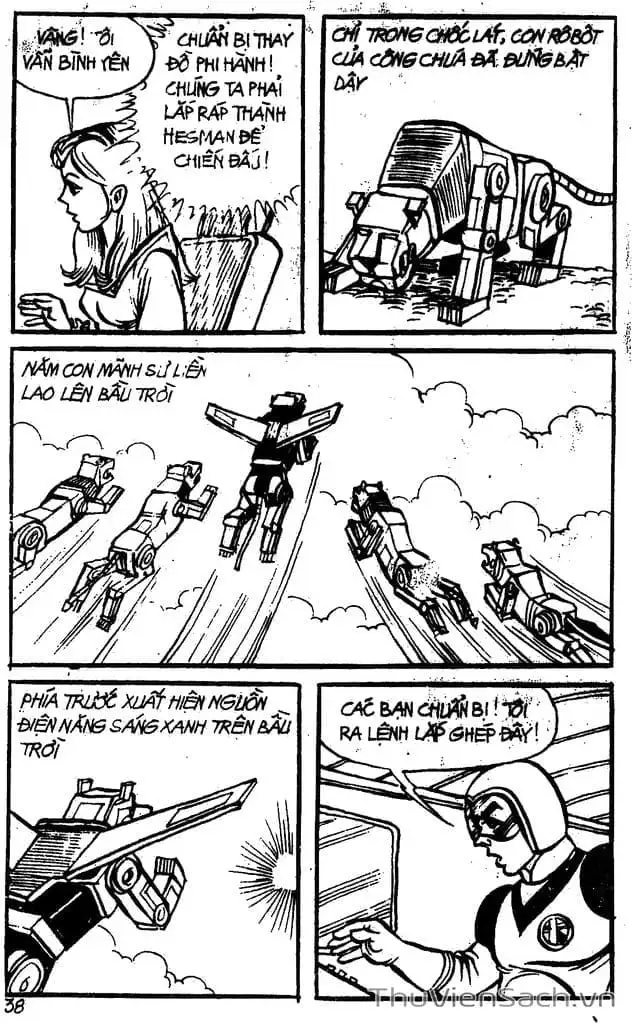 Truyện Tranh Dũng Sĩ Hesman trang 4