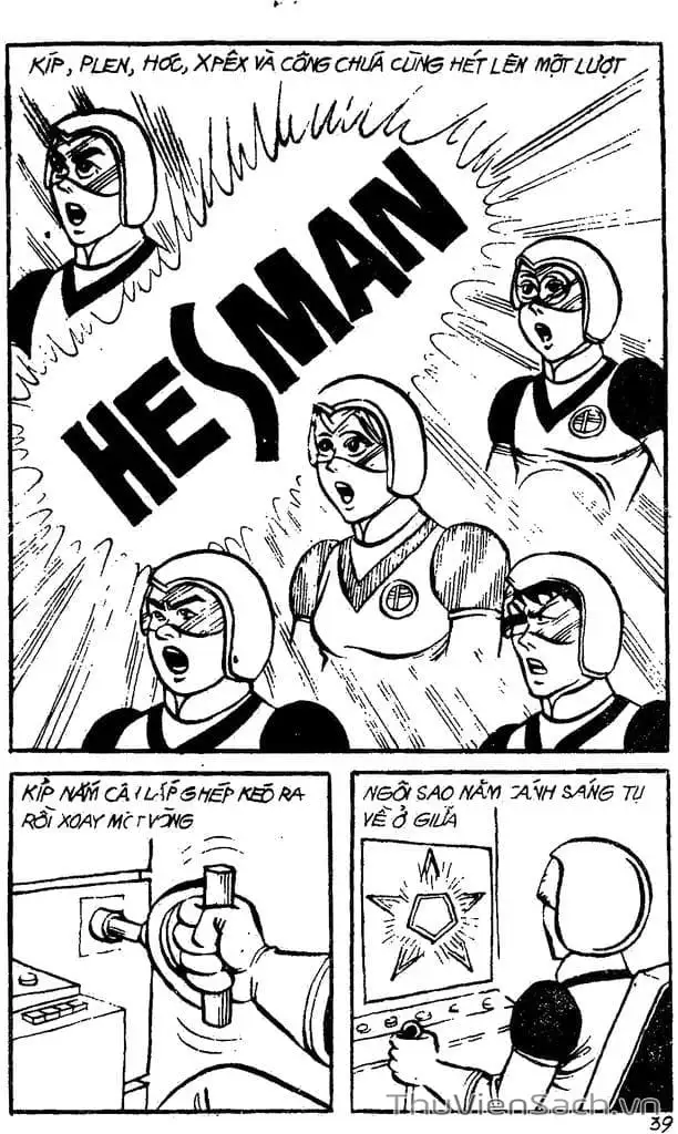 Truyện Tranh Dũng Sĩ Hesman trang 4